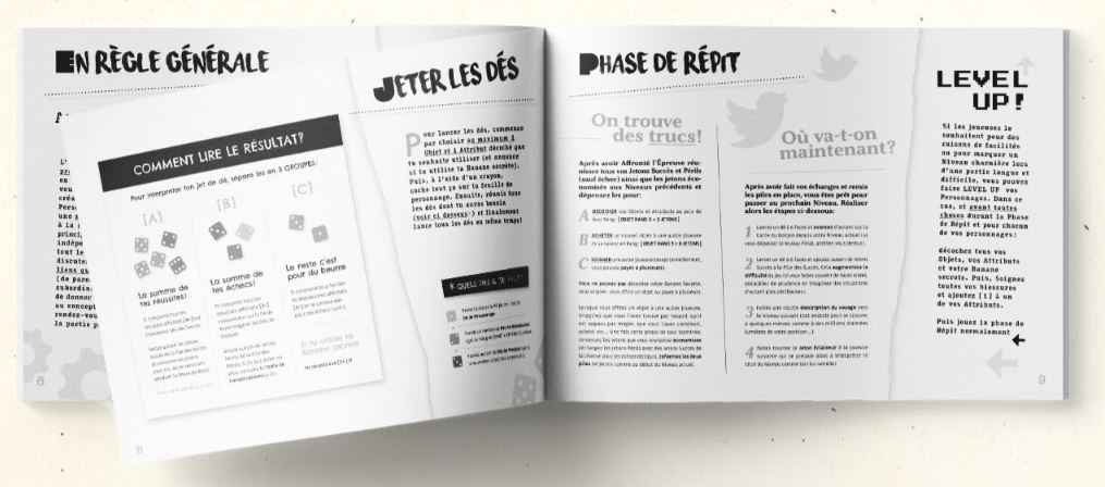 Visuel des pages intérieures